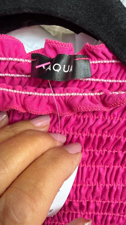 Smocked Ruffle Hem Top