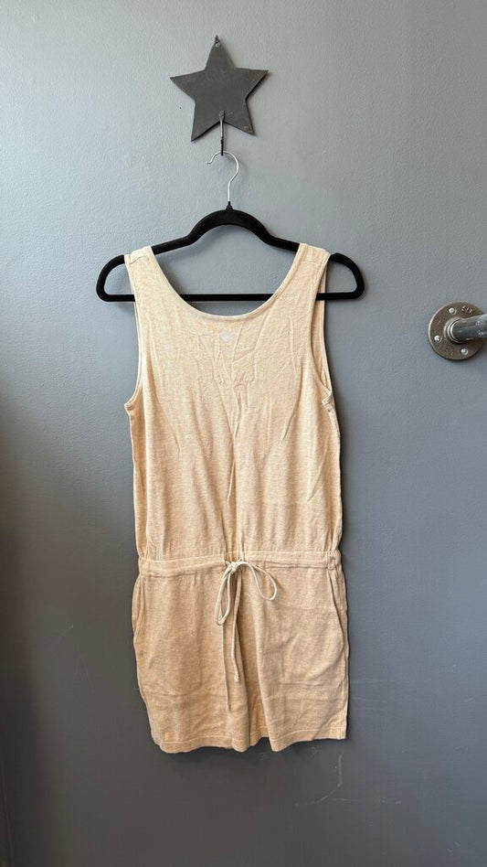 Knit Drawstring Romper