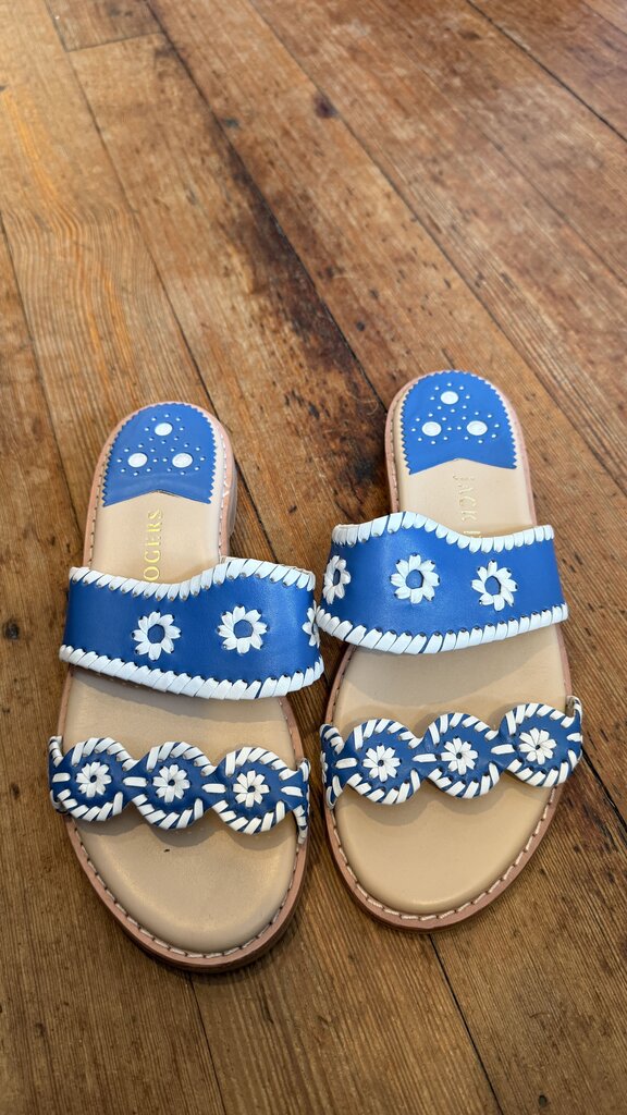 Whipstitch Slide Sandals