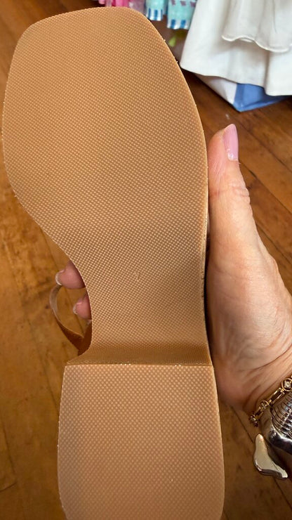 Cork Platform Sandals