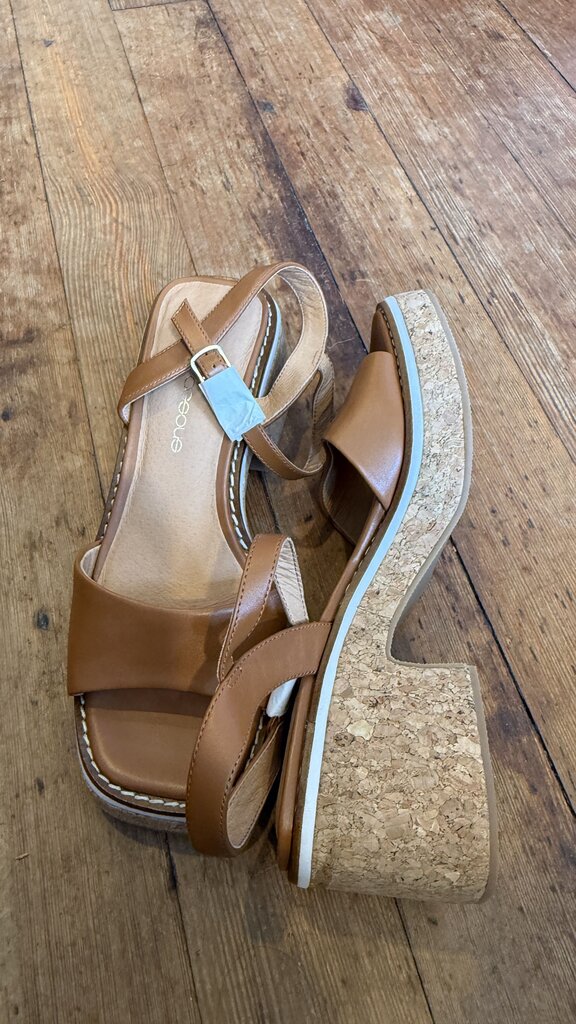 Cork Platform Sandals