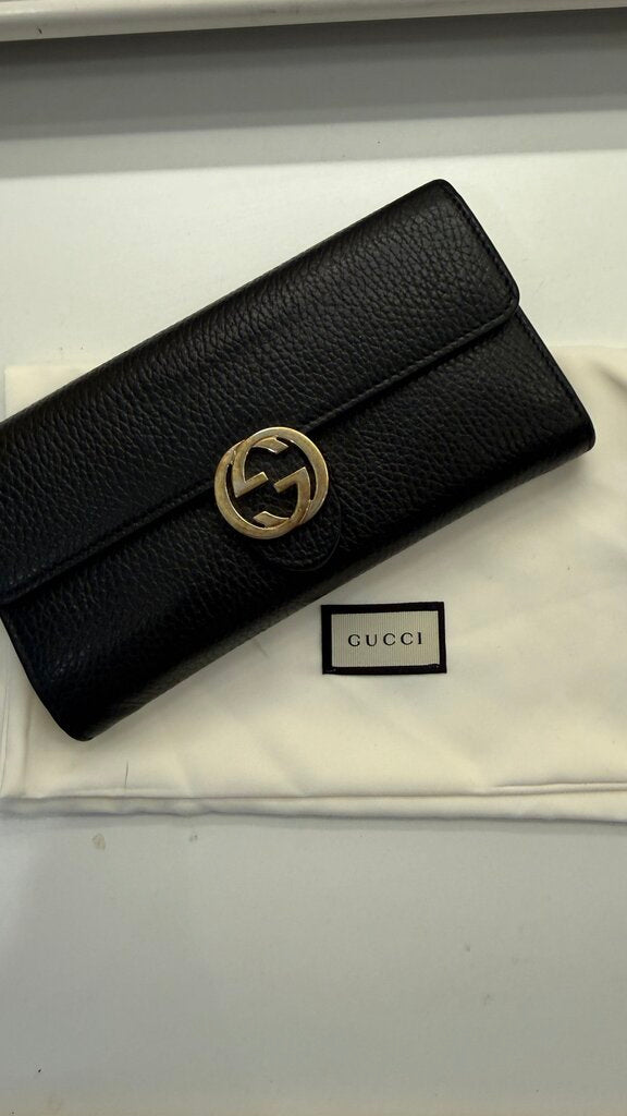 Continental Interlocking GG Wallet