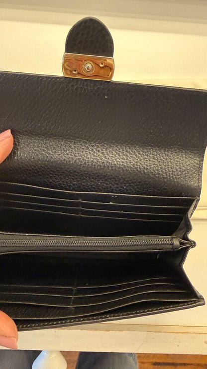 Continental Interlocking GG Wallet