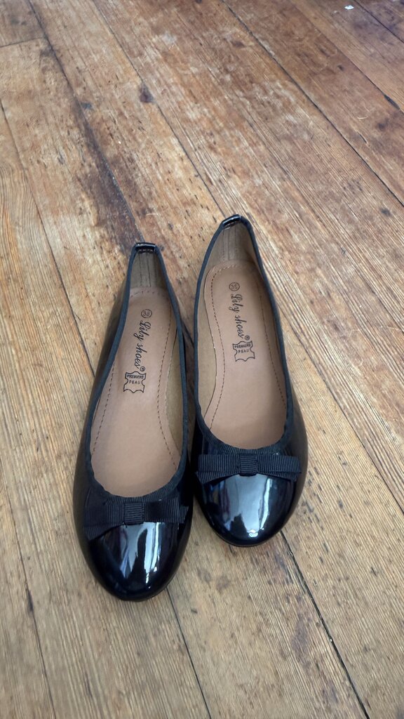 Patent Bow Ballet Flats