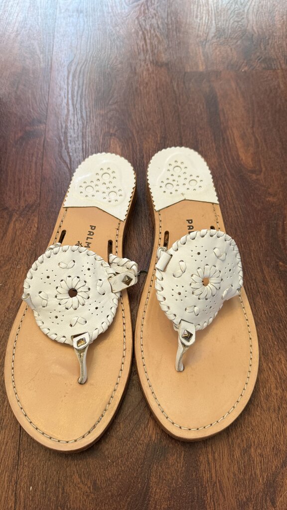 Whipstitch Leather Sandals