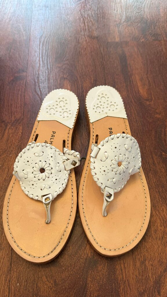 Whipstitch Leather Sandals
