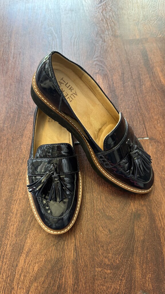 Patent Tassel Loafers