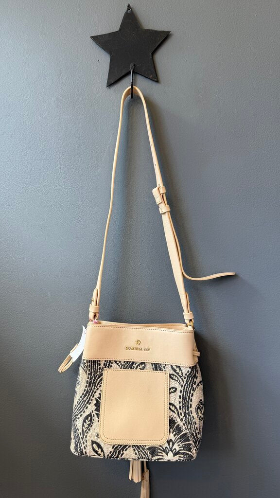 Print Bucket Crossbody Bag