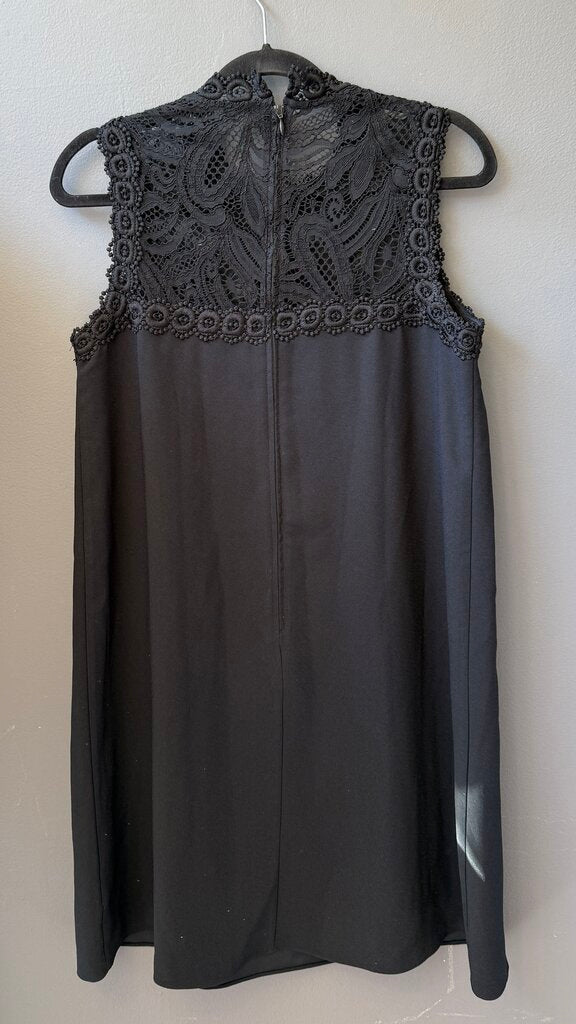 Lace Shoulder Aline Dress