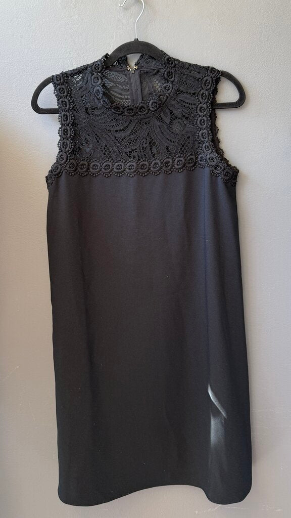 Lace Shoulder Aline Dress