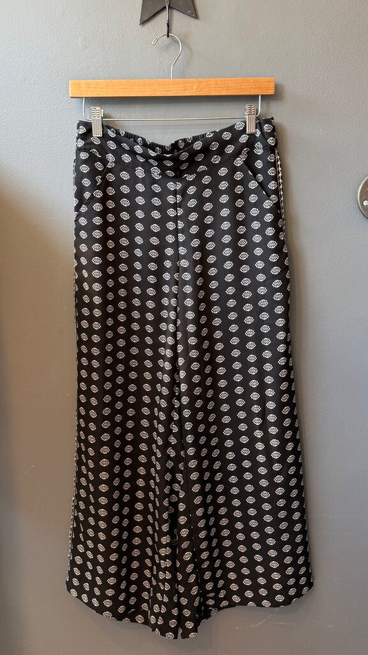 Wide Leg Print Pants