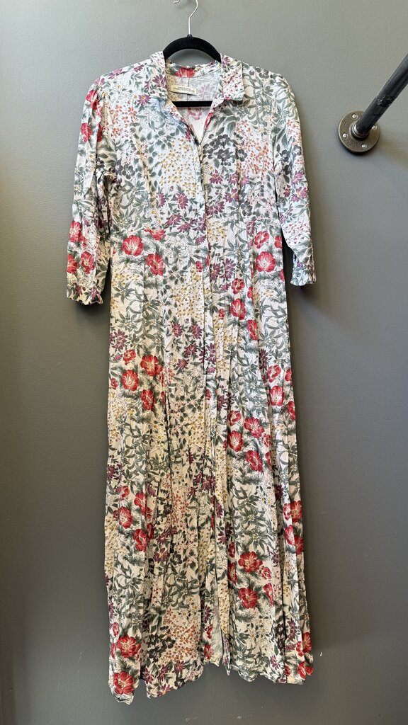 Floral Swing Maxi Dress