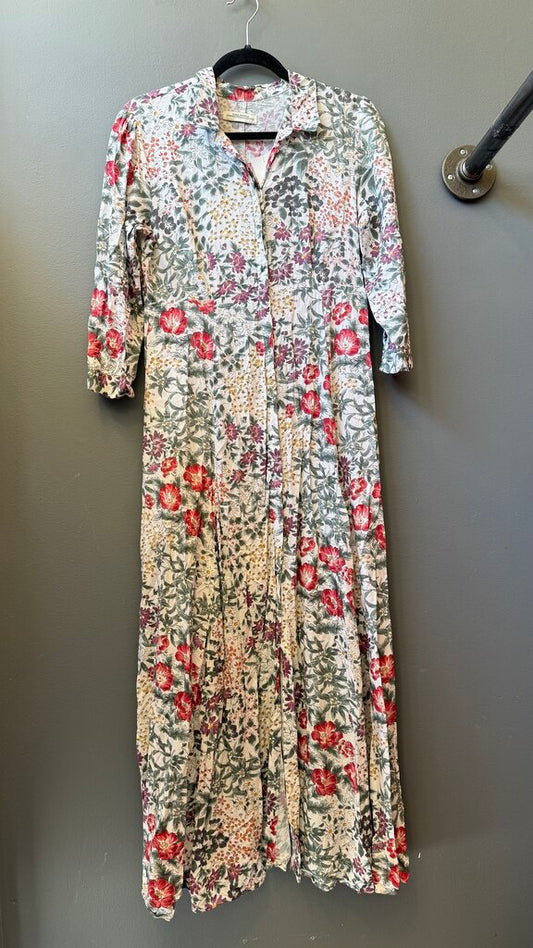 Floral Swing Maxi Dress