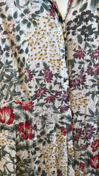 Floral Swing Maxi Dress