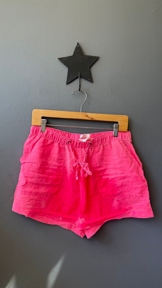 Linen Drawstring Shorts