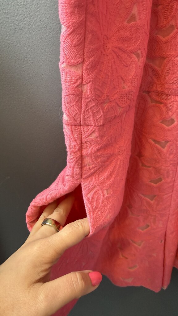 Floral Lace High Neck Romper