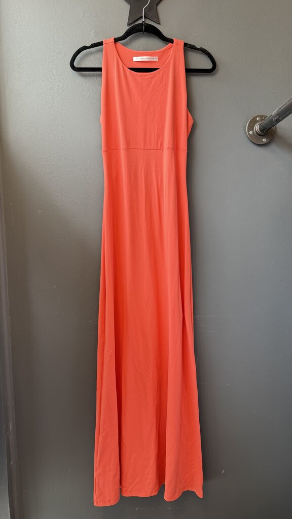Knit Cutout Back Maxi Dress