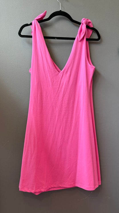 Tie Shoulder Knit Dress