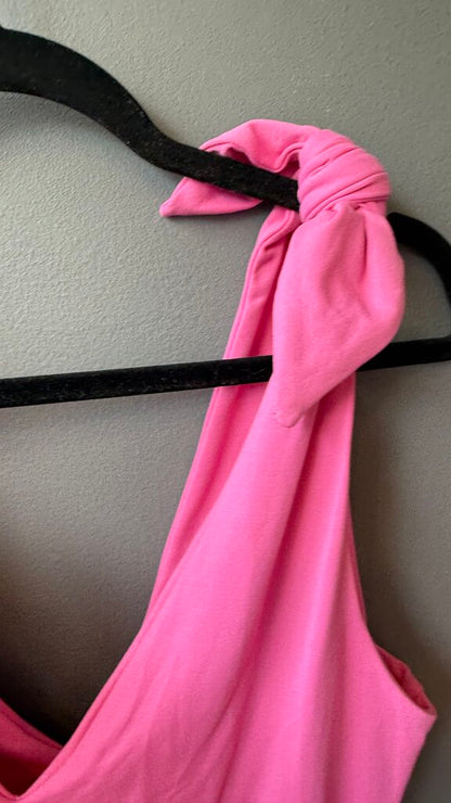 Tie Shoulder Knit Dress