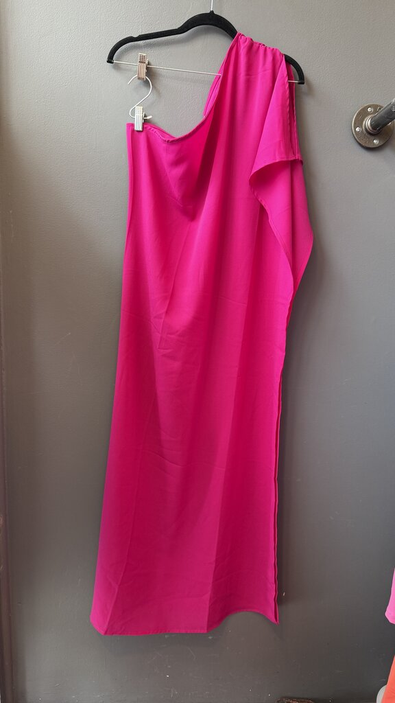One Shoulder Maxi Caftan Dress