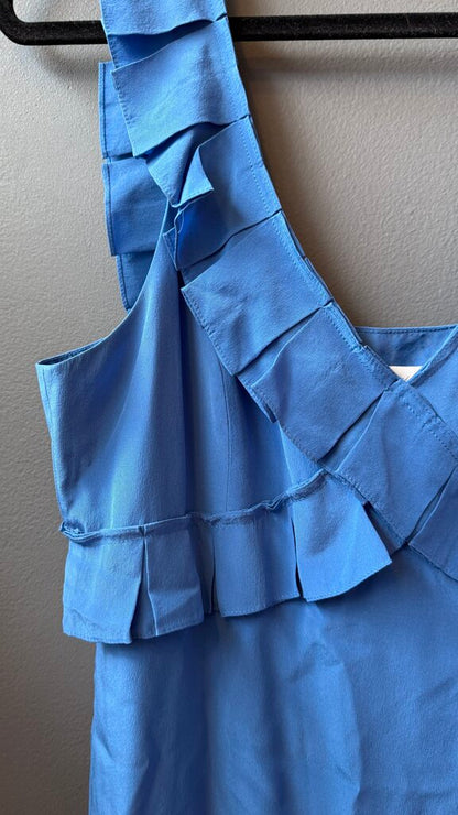 Silk Vneck Dress