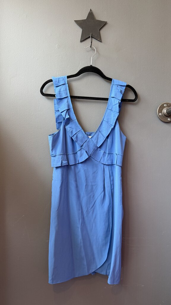 Silk Vneck Dress