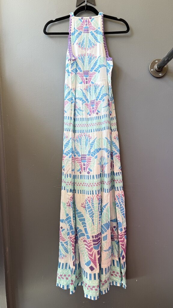 Gauze Racerback Maxi Dress
