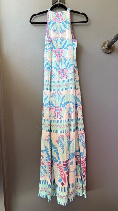 Gauze Racerback Maxi Dress