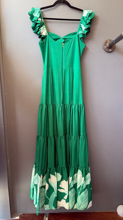 Cutout Maxi Gown Dress