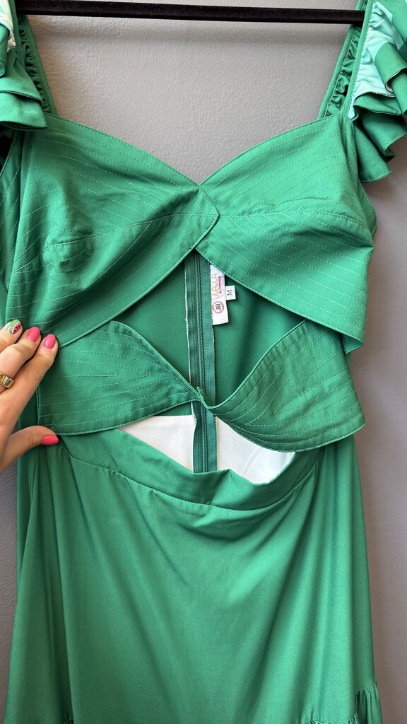 Cutout Maxi Gown Dress