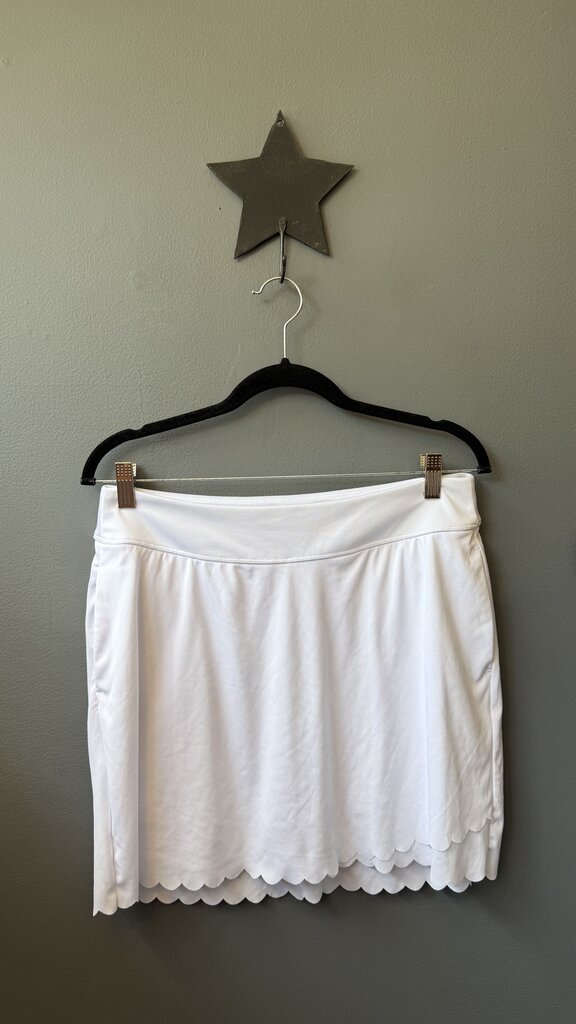 Scallop Hem Skort