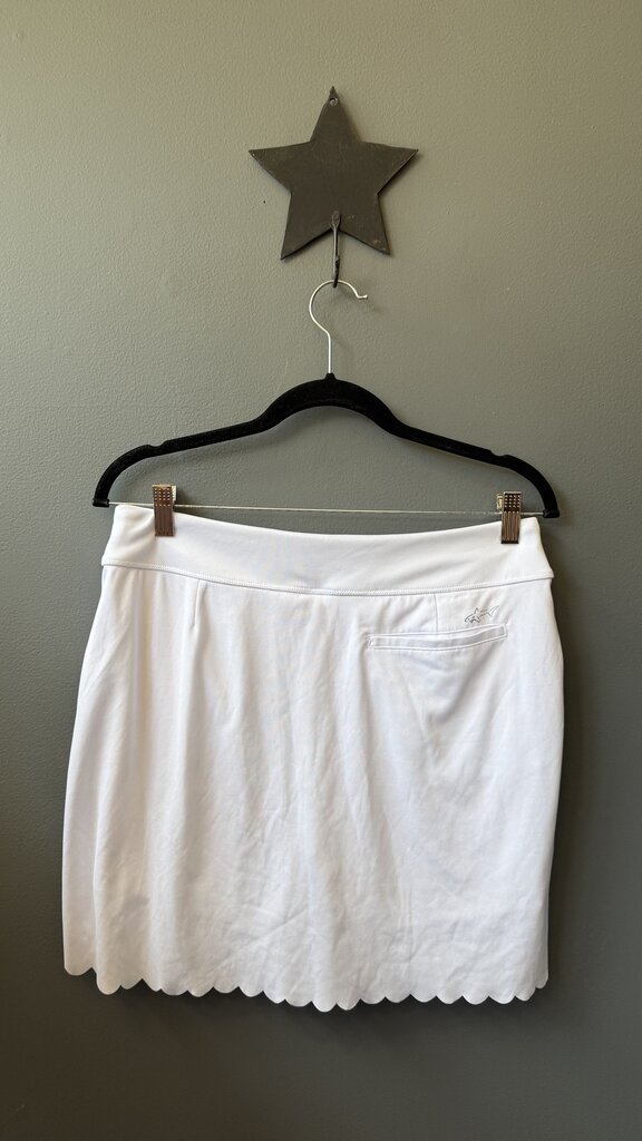 Scallop Hem Skort