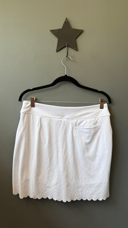 Scallop Hem Skort