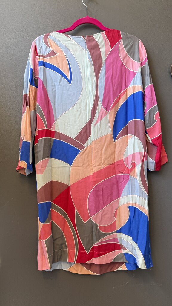 Longsleeve Belted Shift Dress