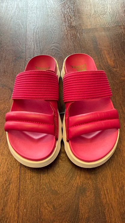 Platform Slide Sandals