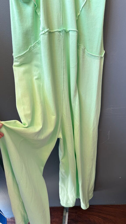 Sweatshirt Wide Leg Overalls