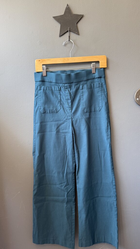 Wide Leg Patch Pocket Pants