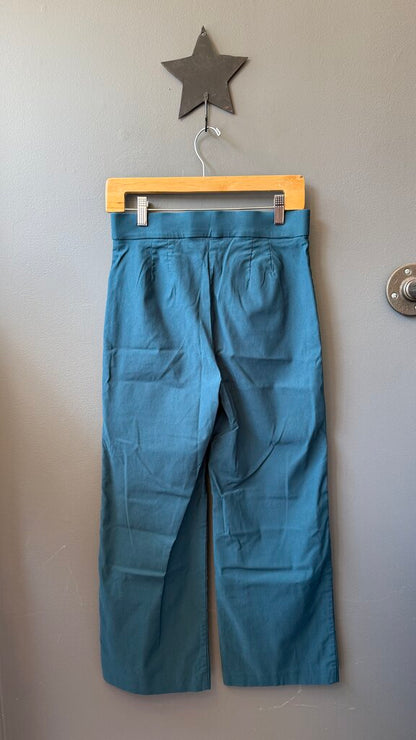 Wide Leg Patch Pocket Pants