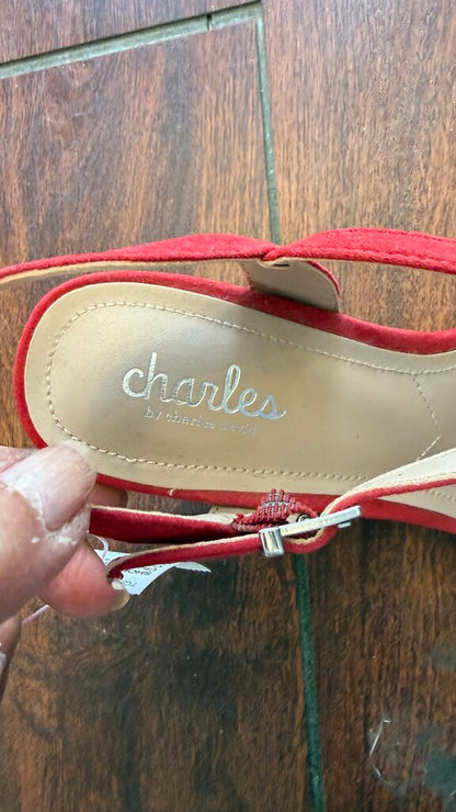 Cork TStrap Wedges