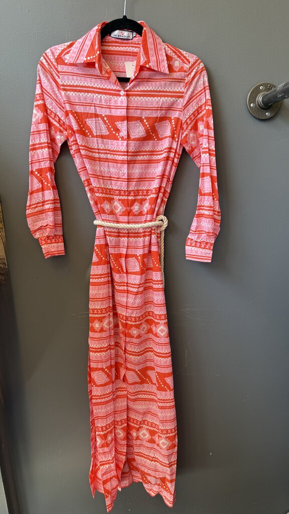 Monteith Caftan Maxi Shirtdress