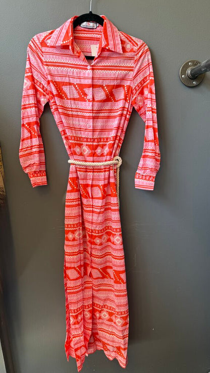 Monteith Caftan Maxi Shirtdress