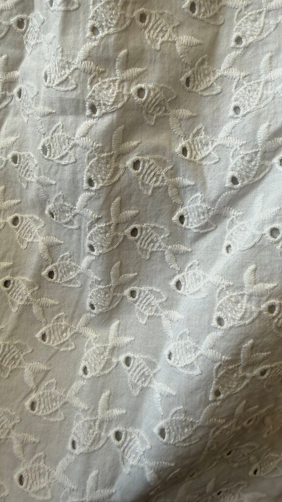 Eyelet Fish Skirt + Top Set