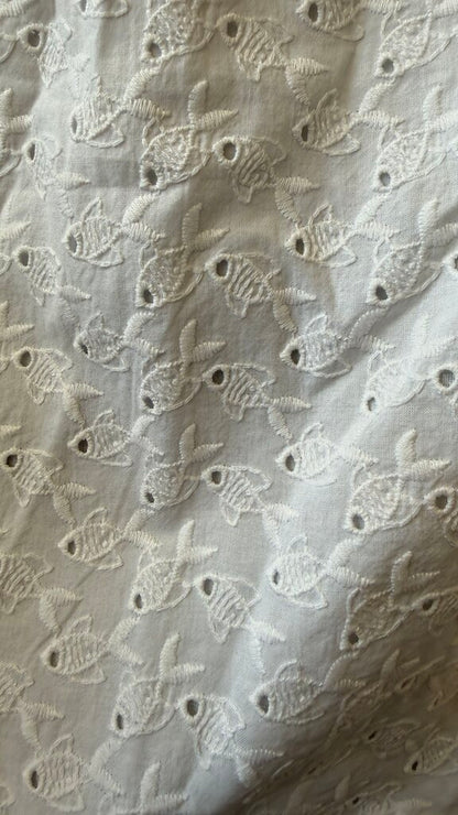 Eyelet Fish Skirt + Top Set