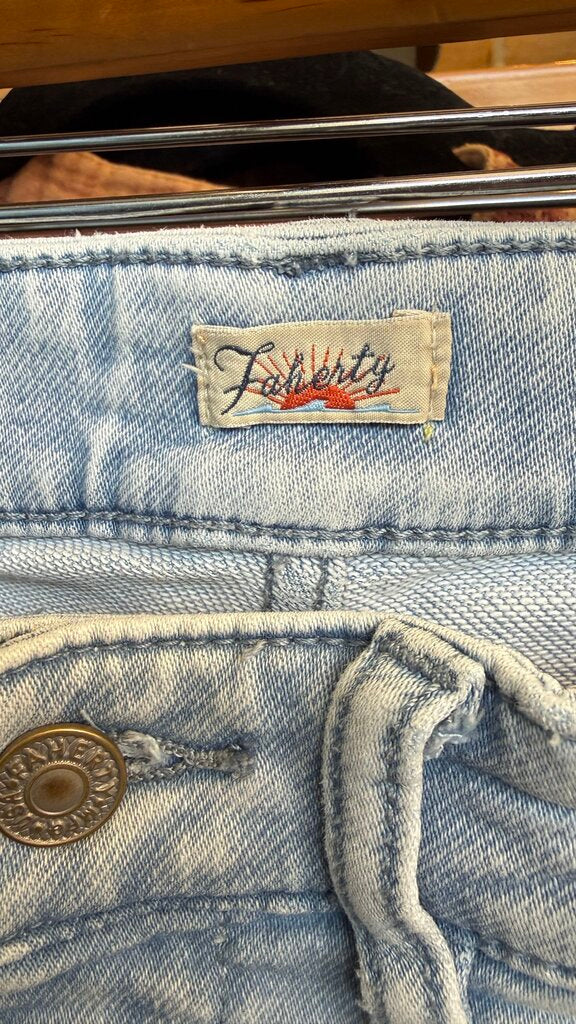 Soft Patch Pocket Flare Jeans