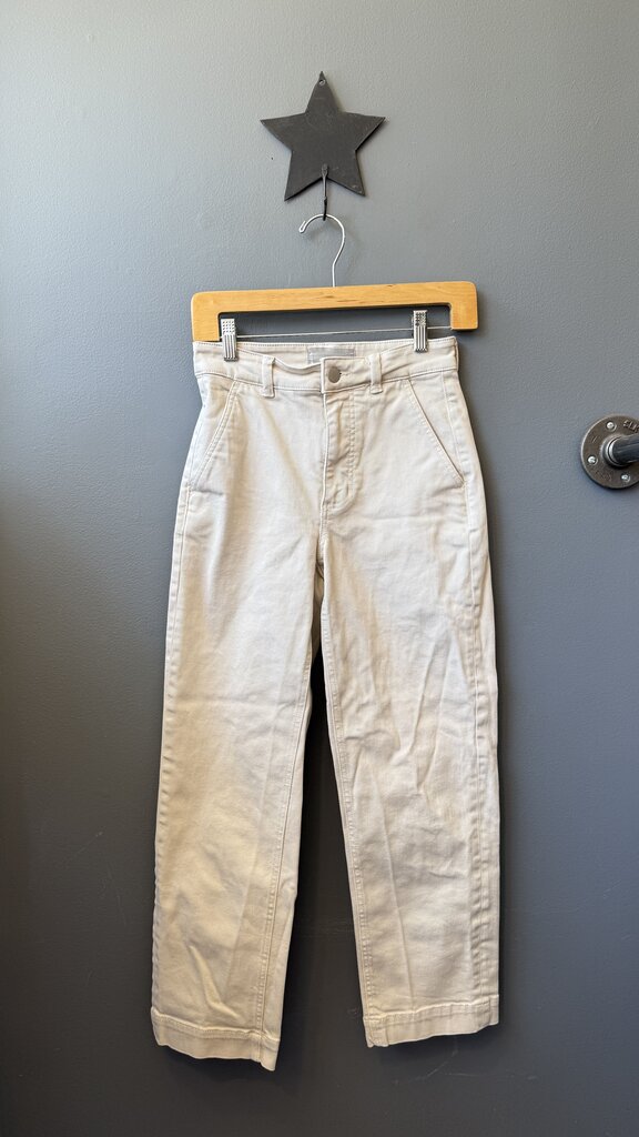 Straight Leg Canvas Pants