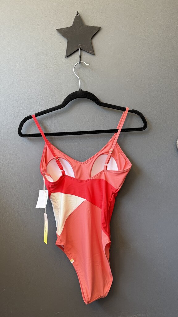 Colorblock One Piece Swimsuit