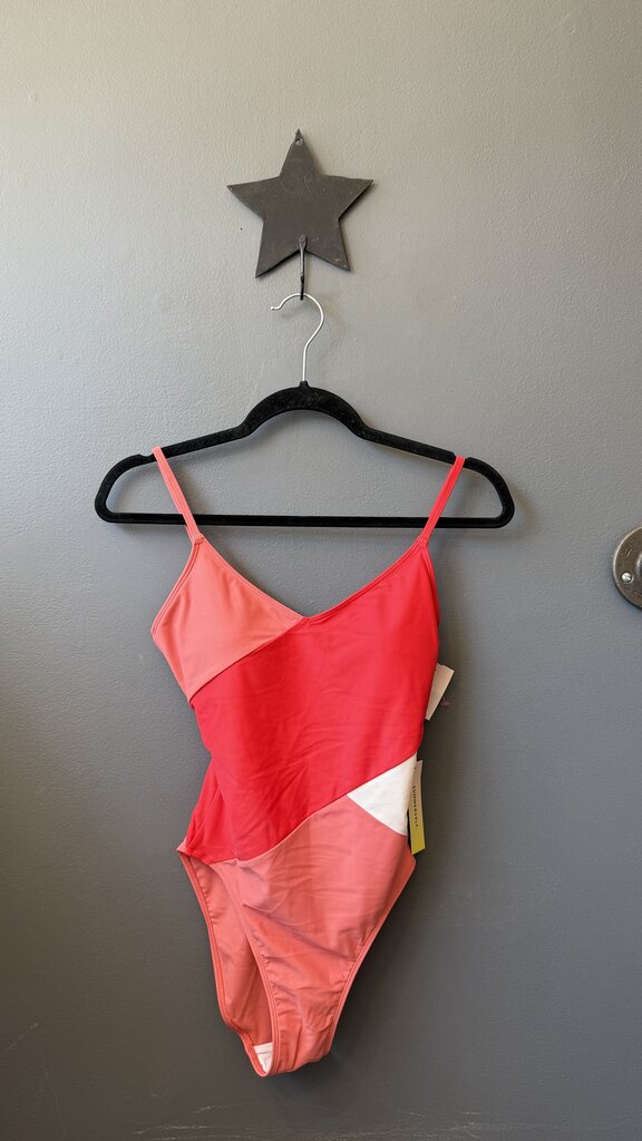 Colorblock One Piece Swimsuit