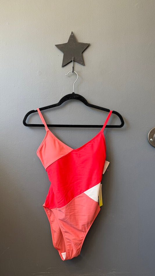 Colorblock One Piece Swimsuit