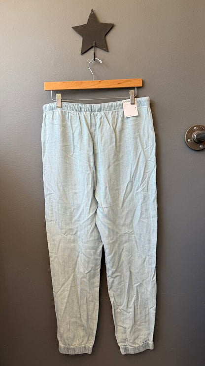 Chambray Jogger Pants