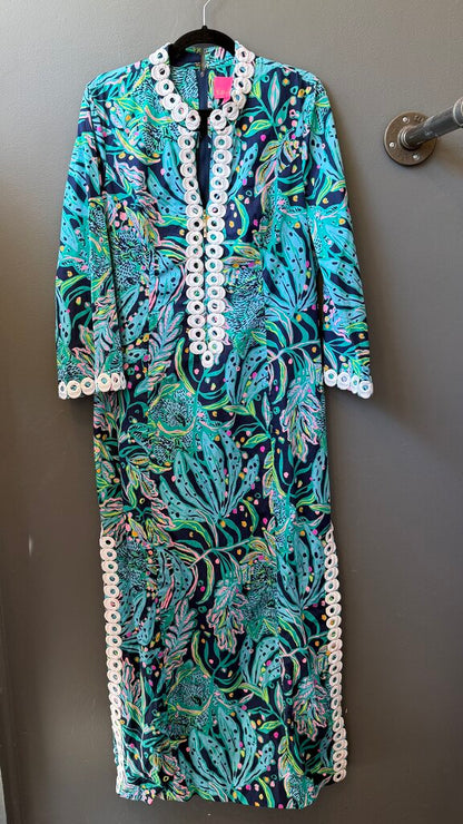 Zipper Front Maxi Dress